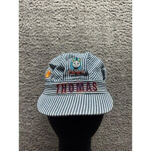 Vintage 2002 Changes Thomas And Friends Stripe Engineer Cap‎ Multicolor One Size